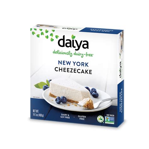 Daiya Dairy Free New York Frozen Cheesecake 14 1 Ounce Pack Of 8