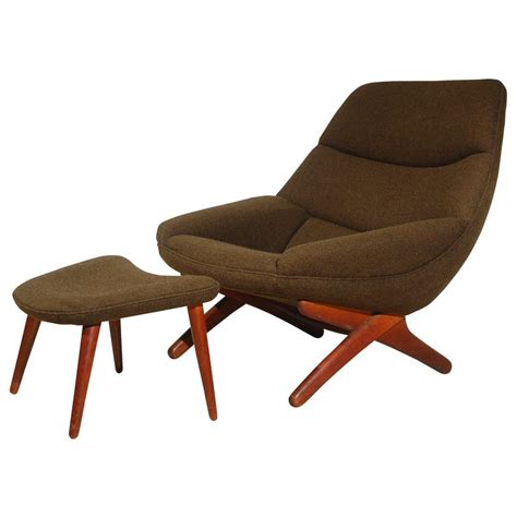 Pernilla chaise lounge by bruno mathsson for dux, 1960s. 1950's Dux Lounge Chair And Ottoman | 1stdibs.com ...
