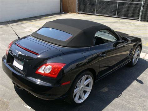 Black Replacement Convertible Top Chrysler Crossfire 2005 2008