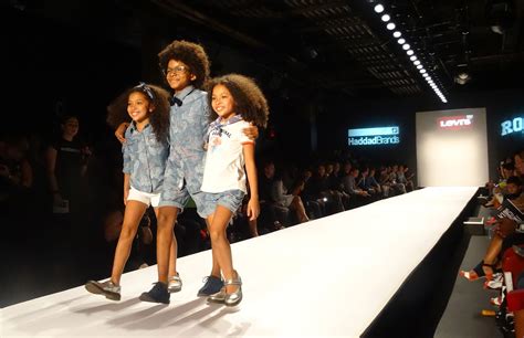Levis On The Runway During The Kids Rock Fashion Show During Nyfw Ss