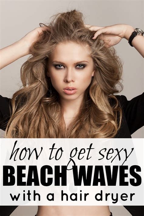 How To Get Beach Waves With A Hair Dryer