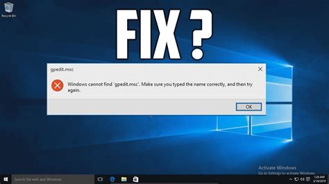 How To Fix Group Policy Editor Gpedit Msc Not Working In Windows 10 8 0