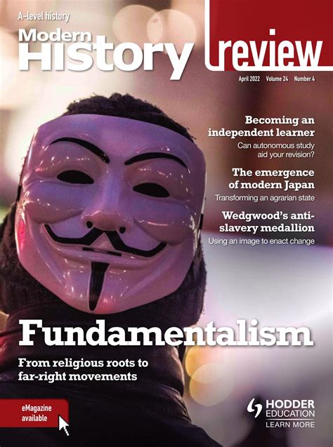 Modern History Review 2022 04 01 Hodder Education Magazines