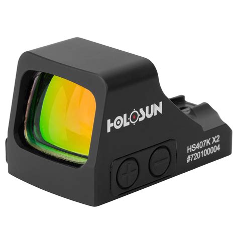 Holosun Hs K X Compact Moa Dot Only Open Reflex Sight W Shake