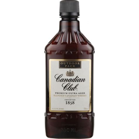 Canadian Club Canadian Whisky Premium Extra Aged Original 1858 6 Yr 80