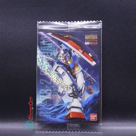 Jual Kartu Gundam Package Art Collection Vol1 RX 78 2 Gundam 001