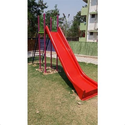 Frp Straight Playground Slide Grade Commercial Use At Best Price In