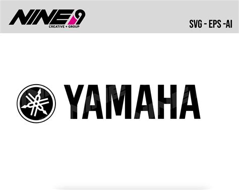 Yamaha Logo Vector Svg Eps Vinyl Cutter Plotter Yamaha Racing Decals
