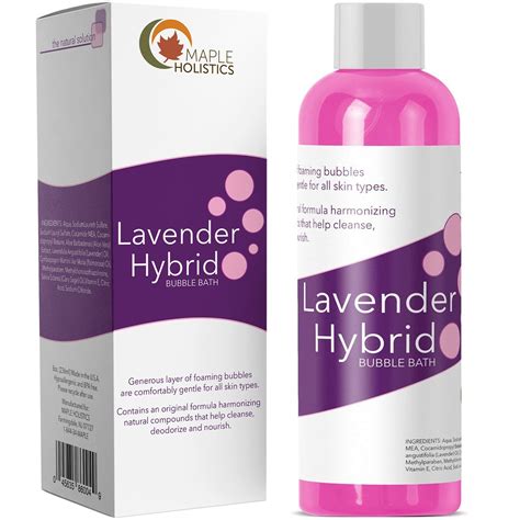 Premium Lavender Bubble Bath Soak Aromatherapy Bubble Bath Soap And Luxury Lavender Bath Oil