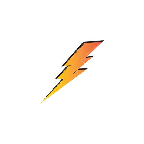Lightning Thunder Bolt Electricity Logo Design Template Arrow Element