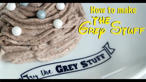 How To Make The Grey Stuff From Disneys Be Our Guest Restaurant