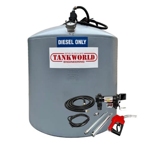 1000 Litre Diesel Tank Fuel Pump Kit Tankworld Australia