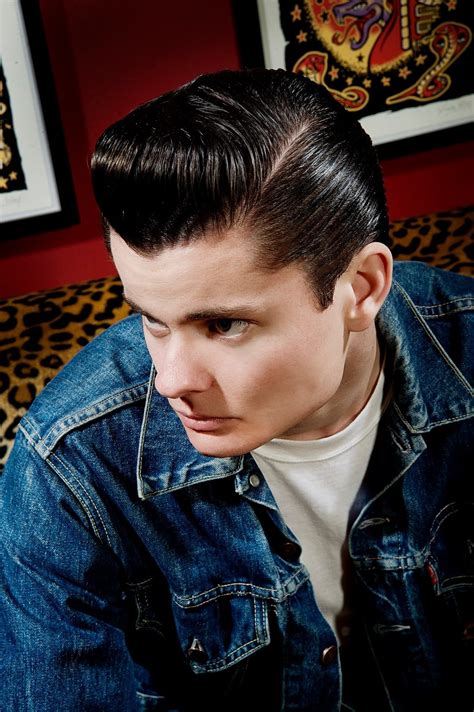 Perfect Classic Look Brylcreem Hairstyles Rockabilly Hair Greaser Hair