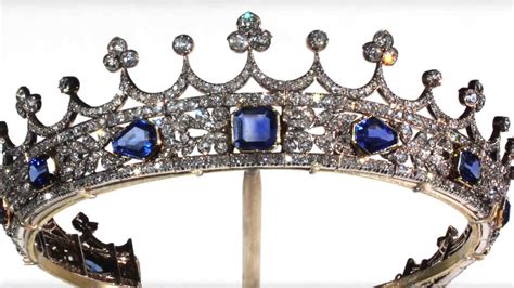 Vanda · Queen Victorias Sapphire And Diamond Coronet