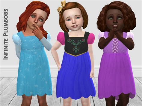 The Sims Resource Ip Toddler Princess Dresses