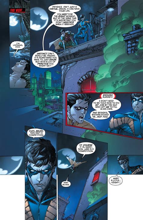 dick grayson was he ever a brother to jason todd dick grayson comic vine