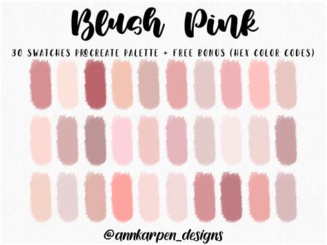 Blush Pink Color Code