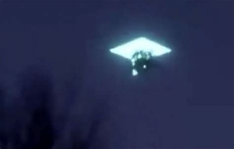 Bizarre Diamond Shaped Ufo Swallows Another Unidentified Flying
