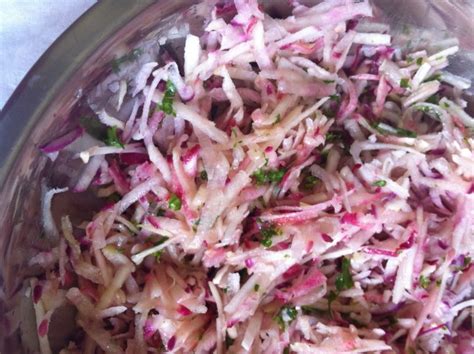 Fresh Turnip Salad Recipe Food Com