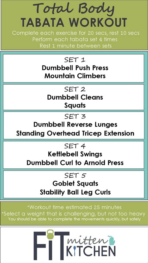 Hiit Tabata Workout