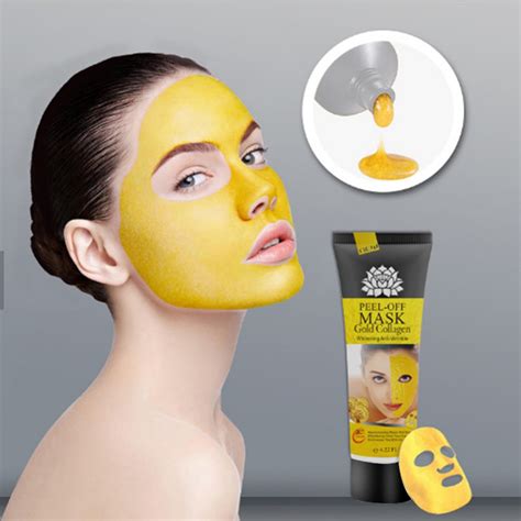 Skin Care Face Mask Moisturizing Oil Control Blackhead Remover 24k Gold