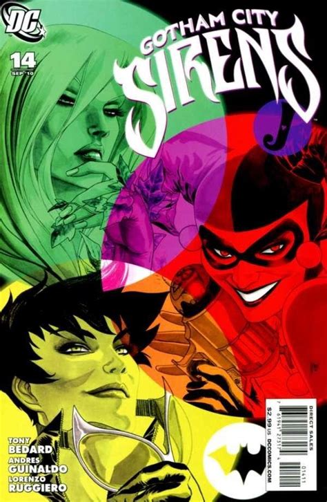 Gotham City Sirens 2009 14 Vf Harley Quinn Catwoman Poison Ivy