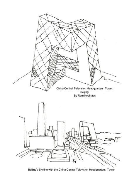 By The Rem Koolhaas CCTV Headquarters Architecture Koolhaas OMA Rem