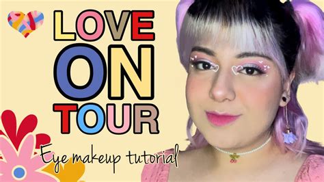 Maquillaje Love On Tour💗💙 Youtube