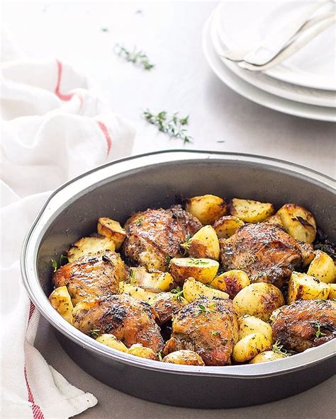 Sale One Pan Chicken And Potato Bake Recipe In Stock