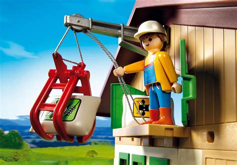 Shop toys & more at target™. PLAYMOBIL Country 5119 pas cher - Ferme moderne avec silo