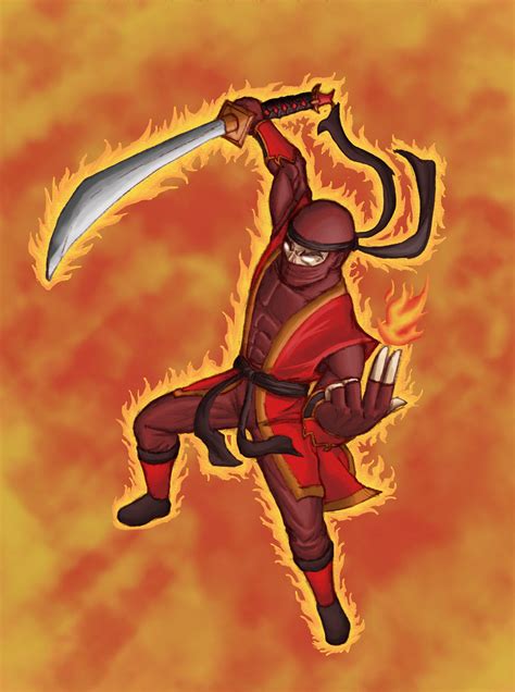 Fire Ninja By Leo Syron On Deviantart