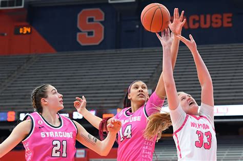 Syracuse Womens Basketball Earns Fifth Seed In Acc Tournament Troy