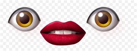 The Best 16 Eyes And Lips Emoji Png Eye Lips Eye Emojishow To Make Heart Eyes Emoji Android