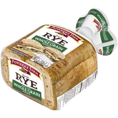 Pepperidge Farm Whole Grain Seeded Rye Bread 16 Oz Harris Teeter