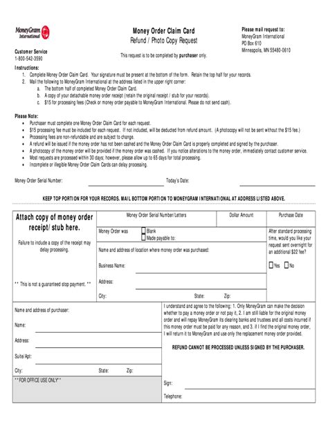 May 09, 2020 · fill out the money order as soon as you purchase it. Moneygram Receipt - Fill Out and Sign Printable PDF Template | signNow