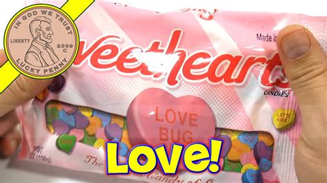 Sweetheart Conversation Hearts Candy 2014 Valentines Day Series Youtube