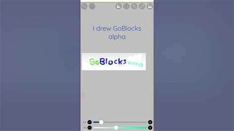 I Drew Goblocks Alpha Youtube
