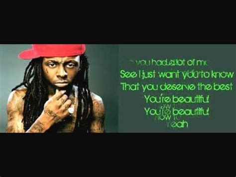 It is often stated that lil wayne writes his own lyrics. Lil Wayne - How to love Lyrics on screen - YouTube