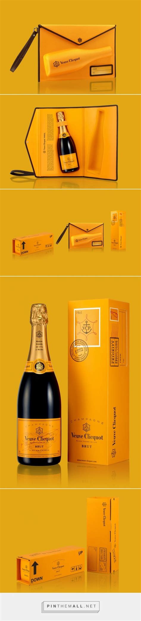 The Dieline Awards 2015 1st Place Wine Champagne Clicquot Mail
