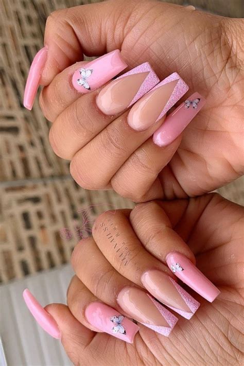 Pink Acrylic Nails Summer Nail Designs To Copy In