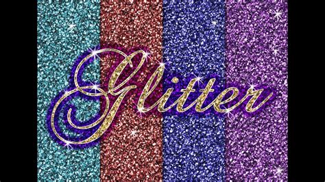 Make Glitter Backgrounds Patterns And Glitter Text Effects In