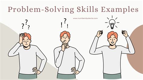 Examples Of Problem Solving Skills In Action Number Dyslexia