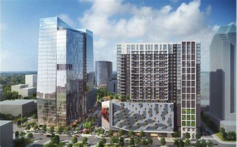 Midtown Unions Class Aa Office Tower Tops Out In Midtown Atlanta