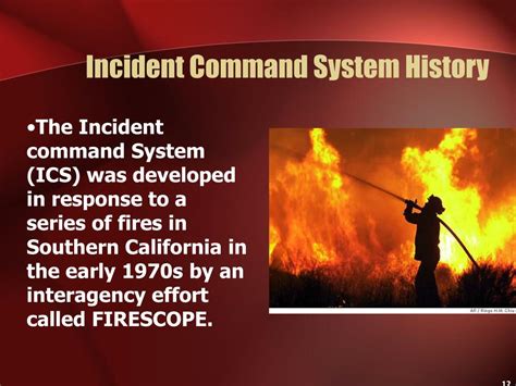 History Of The Incident Command System Heartlopez