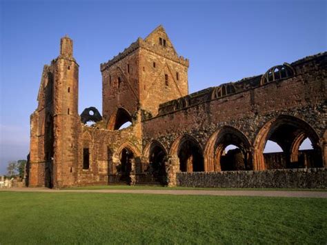 Sweetheart Abbey Cistercian Abbey New Abbey Dumfries And Galloway