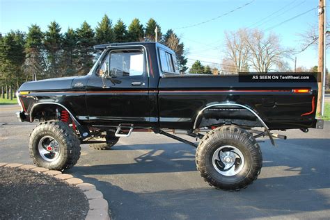 1978 Ford F250 Heavily Modified 580hp Engine Lifted Swamper Tires Wow