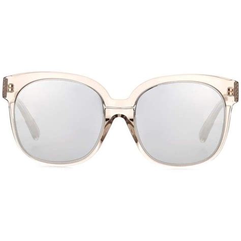 Linda Farrow Oversized Sunglasses 4745 Myr Liked On Polyvore