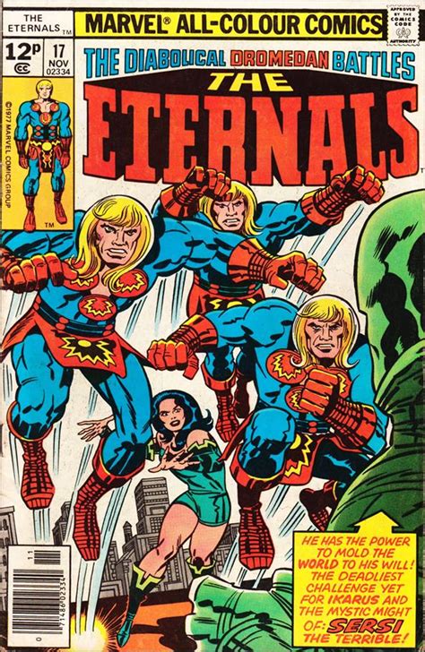 They are described as an offsho. Eternals 17 B, Nov 1977 Comic Book by Marvel