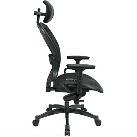 Office Star Space Black Matrex Back Ergonomic Office Chair With