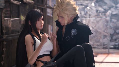 Cloud Catches Tifa Final Fantasy Remake Youtube